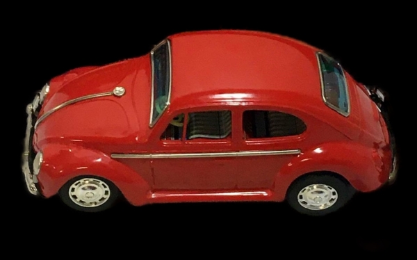 Taiyo Volkswagen Beetle 1969 Tinmodel Batterieoperated (0285)